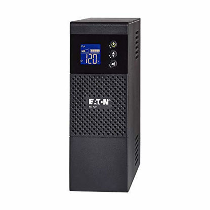 Picture of Eaton 5S700LCD UPS Battery Backup & Surge Protector, 700VA / 420W, AVR, LCD Display, Line Interactive