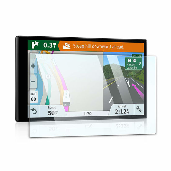 Picture of YEE PIN RV 770 Screen Protector & Traffic GPS Navigator 6.95" Display Glass Screen Protector for RV 770 780 6.95 Inch Center Control Touchscreen Protector