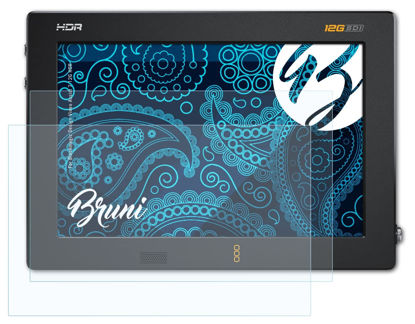 Picture of Bruni Screen Protector Compatible with Blackmagic Design Video Assist 7 12G HDR Protector Film, Crystal Clear Protective Film (2X)