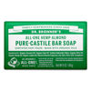 Picture of Dr. Bronnerâ€™s - Pure-Castile Bar Soap (Almond, 5 ounce, 12-Pack) - Made with Organic Oils, For Face, Body and Hair, Gentle and Moisturizing, Biodegradable, Vegan, Cruelty-free, Non-GMO