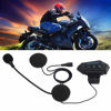 Picture of Casque Moto Bluetooth-Bluetooth Helmet Motorcycle - Motorcycle Bluetooth Headset 1 Pair Motorcycle BT Headset Headphone Speakers Support Hands-Free Calling