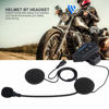 Picture of Casque Moto Bluetooth-Bluetooth Helmet Motorcycle - Motorcycle Bluetooth Headset 1 Pair Motorcycle BT Headset Headphone Speakers Support Hands-Free Calling