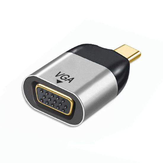 Picture of Xiwai Type C to VGA Converter USB-C Monitor Adapter 1080p 60hz for Tablet & Phone & Laptop