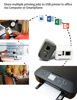 Picture of LOYALTY-SECU Mini Ethernet Print and Scan Server for USB 2.0 Printer White Without WiFi Function