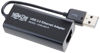 Picture of Tripp Lite USB 2.0 Hi-Speed to Ethernet NIC Network Adapter, 10/100 Mbps (U236-000-R), Black