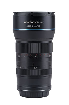 Picture of SIRUI 24mm Anamorphic Lens F2.8 1.33X S35 Camera Lens (RF Mount)