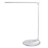 Picture of WorkPro™ LED USB Desk Lamp with Qi Certified Wireless Charger, 16-1/2"H, White/Silver