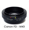 Picture of Zhongyi Mitakon Lens Turbo V2 Adapter Focal Reducer Canon FD to M43 MFT BMPCC