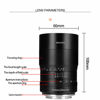 Picture of 7artisans 60mm F2.8 APS-C Manual Focus Macro Lens Widely Fit for Fuji X-A1 X-A10 X-A2 X-A3 A-at X-M1 XM2 X-T1 X-T10 X-T2 X-T20 X-Pro1 X-Pro2 X-E1 X-E2 E-E2s Mirrorless Cameras