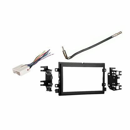 Picture of Compatible with Ford Transit Connect 2013 Double DIN Aftermarket Stereo Harness Radio Install Dash Kit