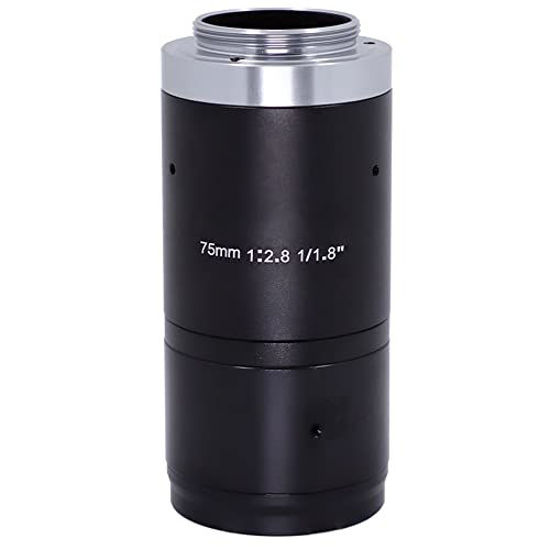 Picture of FA 75mm Machine Vision 1/1.8" Fixed Focus Lens Industrial Camera C-Mount Lens