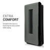 Picture of kwmobile Cover Compatible with Kobo Aura Edition 2 - Case with Strap + Stand - Black