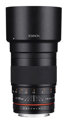Picture of Rokinon 135mm F2.0 ED UMC Telephoto Lens for Fuji X Interchangeable Lens Cameras