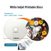 Picture of PlexDisc 632-210 16x 4.7GB White Inkjet Hub Printable DVD-R 50 Disc Spindle