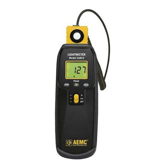 Picture of AEMC CA813 High-Range Light Meter with mountable pensor