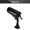 Picture of Othmro Fake Security Camera Plastic Dummy Camera CCTV Battery Powered Surveillance System for Home Outdoor Indoor Protect Your Homes,Retail Shops and Business Black 1Pcs