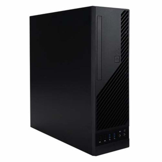 Picture of IN WIN Win CJ712.AU265TB3 Black Micro ATX Mini Tower Computer Case 8L Small Form Factor with 265W Power Supply