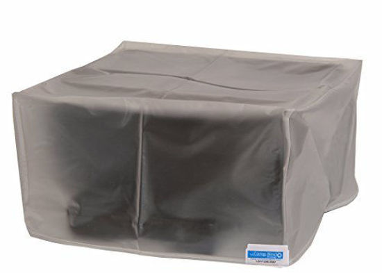 Picture of Comp Bind Technology Dust Cover for HP OfficeJet 5258 All-in-One Printer, Clear Vinyl Anti-Static Dust Cover Dimensions 17.52''W x 14.45''D x 7.52''H by Comp Bind Technology