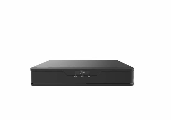 Picture of Uniview NVR301-08X-P8 8-Channel NVR (1080p/3MP/4MP/5MP/6MP/8MP/4K) Network Video Recorder Up to 8 Megapixels Resolution Recording Power Over Ethernet PoE Supports Up to 6TB HDD (Not Included)