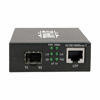 Picture of Tripp Lite Cusotomizable SFP Fiber Media Converter, Fiber to Ethernet Converter, Gigabit, POE+, 10/100/1000 (N785-P01-SFP)