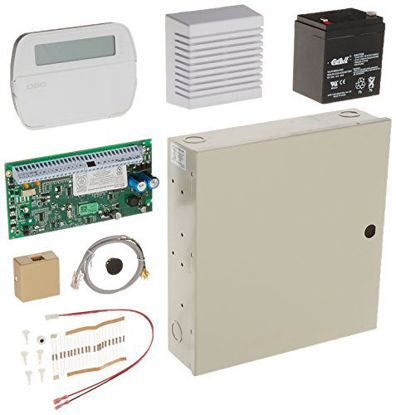 Picture of DSC TYCO Alarm System kit - PC1616 with RFK5501 Keypad Ver 4.6 and accessories