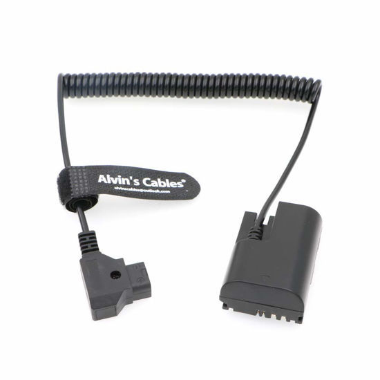 Picture of Alvin's Cables LP E6 Dummy Battery to D Tap Cable for Canon 5D4 5DSR 5D2 5D3 6D 60D R6 7D 7D2 70D 80D