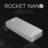 Picture of SABRENT Rocket Nano 2TB USB 3.2 10Gb/s External Aluminum SSD (Silver) (SB-2TB-NANO)