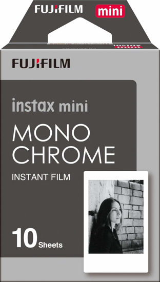 Picture of Fujifilm Instax Mini Instant Film Monochrome 3-Pack Bundle Set, Mono Chrome (10 x 3 = 30) # 337556 for Mini 90 8 70 7s 50s 25 300 Camera SP-1 Printer