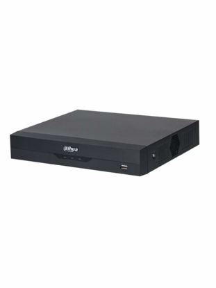 Picture of Dahua NVR 4 Channel IP/WizSense/4 PoE/H.265+/ 80Mbps/HDMI and VGA/ 1 Channel with Facial Recognition or 2 Channels with Perimeter Protection or 4 Channels with SMD/1 SATA up to 8TB/