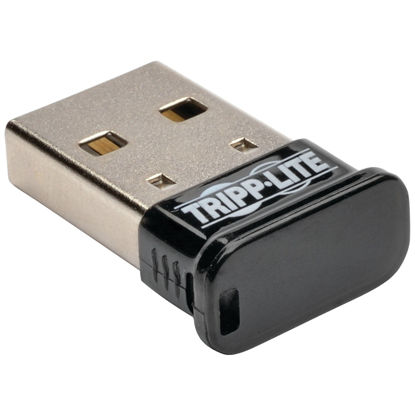 Picture of Tripp Lite Mini Bluetooth USB Adapter 4.0 (Class 1), Up to 164ft Range, 7 Devices (U261-001-BT4)