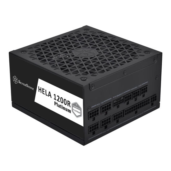 Picture of SilverStone Technology HELA 1200R Platinum ATX 3.0 / PCIe Gen 5 1200W Fully Modular Power Supply, SST-HA1200R-PM