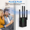 Picture of [2022 Newest] WiFi Extender -Wireless Signal Range Booster up to 8500 sq.ft for Home, Internet Repeater and Signal Amplifier with Ethernet Port - 1-Key Setup, 5 Modes, Connect up to 40 Devices