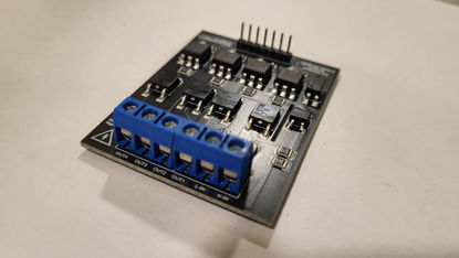 Picture of 4 Channel AC Dimmer 3.3V/5V 50/60hz max 4A per Channel Great for Any Micro Controller