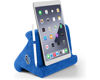 Picture of Flippy Compact, Tablet Pillow Stand and iPad Holder for Lap, Desk and Bed, Multi-Angle and Compatible with iPad Mini, Samsung Galaxy, iPhone 13 pro and 12, Fire Tablets 10, 8, 7, Kindles (True Blue)