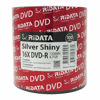 Picture of 100 Pack Ridata DVD-R 16X 4.7GB 120 Min Silver Shiny Top Blank Data Video Media Recordable Disc