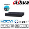 Picture of Dahua HCVR7116H-4M 16 + 8 CH Tribrid (IP, HD-CVI, Analog) Mini 1U HVR, 16CH HD-CVI/CVBS/IP + 8CH IP, 1 SATA, 4K HDMI, DVR XVR NVR Surveillance Video Recorder No Logo