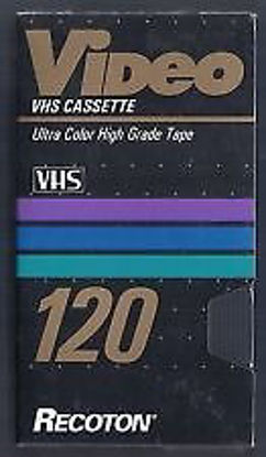 Picture of VHS Cassette Recoton 120 (6 Hours)