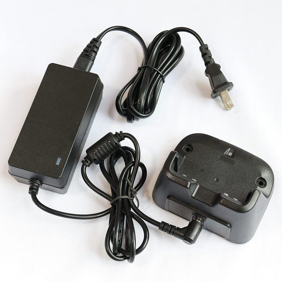 Picture of Amasu BC-193 Rapid Charger with Power Adapter Compatible with IC-F3001 F3002 F3003 F3101 F3102 F3103 F4001 F4002 F4003 F4101 S70 T70A V8E