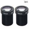 Picture of Othmro 2Pcs 16mm CCTV Camera Lens 5MP F2.0 Pixels Security WiFi Camera Lens, 1/2.5 Inch Wide Angle for Camera M12 Threaded Dia for CCTV IP Camera Panoramic CCTV Camera Lens