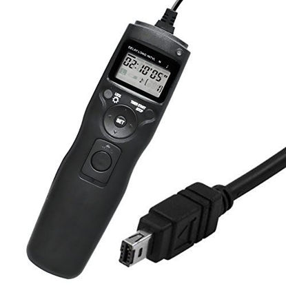 Picture of Ruili Digital Timer Remote Shutter Release Trigger Cord for Nikon D90 D610 D750 D3100 D3200 D3300 D5000 D5100 D5200 D5300 D5500 D5600 D7000 D7100 D7200 D7500 DSLR Camera