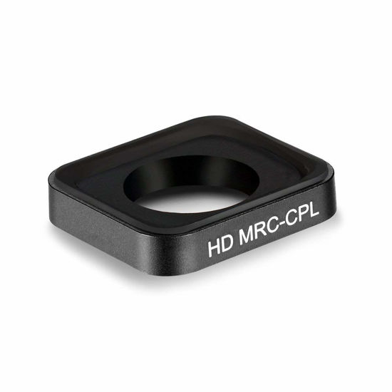 Picture of QKOO HD MRC-CPL Polarizer Camera Lens Filter for GoPro Hero 7 Black/Hero (2018)/Hero 5 Black/Hero 6 Black Outdoor Sport