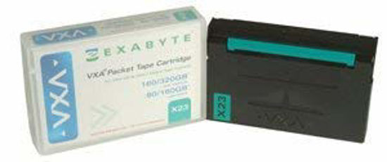 Picture of EXABYTE VXAtape Cartridge, X23, 230M, 80/160GB w/VXA-2, 160/320GB w/ VXA-320