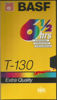 Picture of BASF T-130 6 1/2 Hour Extra Quality Blank VHS Tape (Video Cassette Recording Tape) 4-Pack