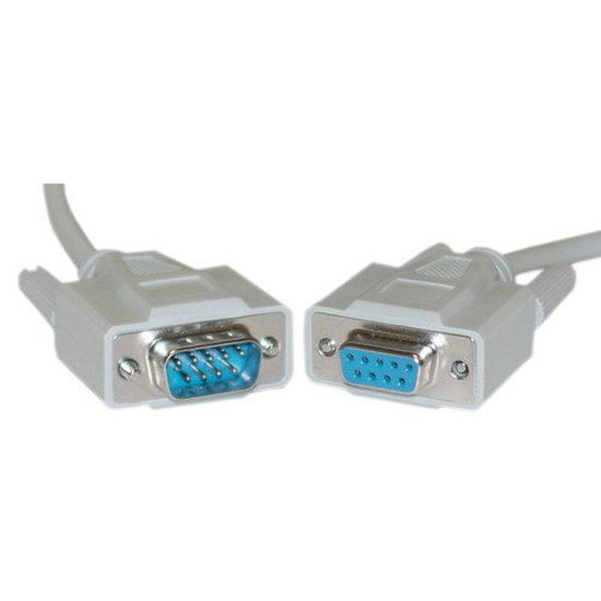 Picture of DB9 Male / DB9 Female, 8C, Null Modem Cable, 3 ft (UL)