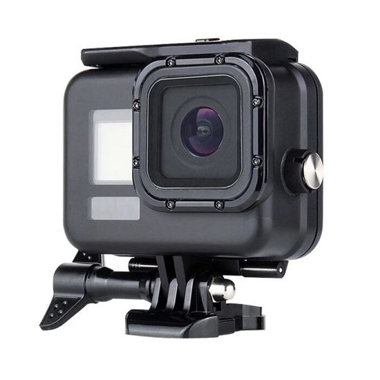 Picture of Waterproof Housing Case for GoPro Hero 9 Black Diving Protective Underwater Cover for Go Pro 9 GoPro9 Hero9 Accessories - Black