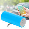 Picture of PUSOKEI Mini Portable Speaker, Wireless Plug in Speaker with Clear Bass 3.5mm AUX Audio Interface, Plug and Play for Smartphone Tablet Computer MP3 and MP4(Blue)