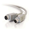 Picture of C2G 09569 8-Pin Mini-DIN M/F Serial RS232 Extension Cable, Beige (10 Feet, 3.04 Meters)