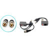 Picture of Video Balun Network Transceiver with Video Audio Power Connectors CAT5/CAT6 to BNC 1 Pairs