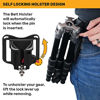 Picture of Spider Holster - Tripod Carrier Kit - Self Locking, Quick Draw Gear Holster for Your Belt + Universal Spider Pin Attachment That applies to The Leg of Any Tripod/monopod!