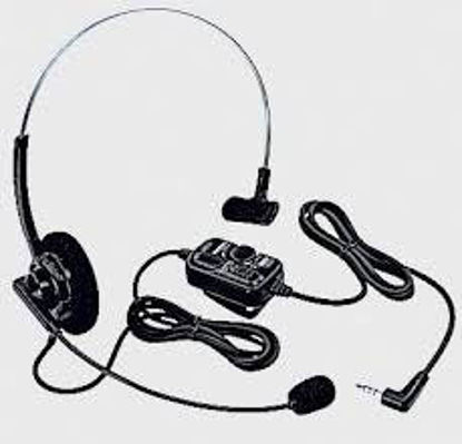 Picture of SSM-63A SSM63A Original Yaesu VOX Headset with PTT for Yaesu Handheld Radios (FT-2DR, FT-3DR, FT-60R, FT-70DR)